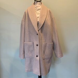 NEW Lucky Brand Women's Oatmeal Beige Tan Winter Coat Women’s XL Extra Large